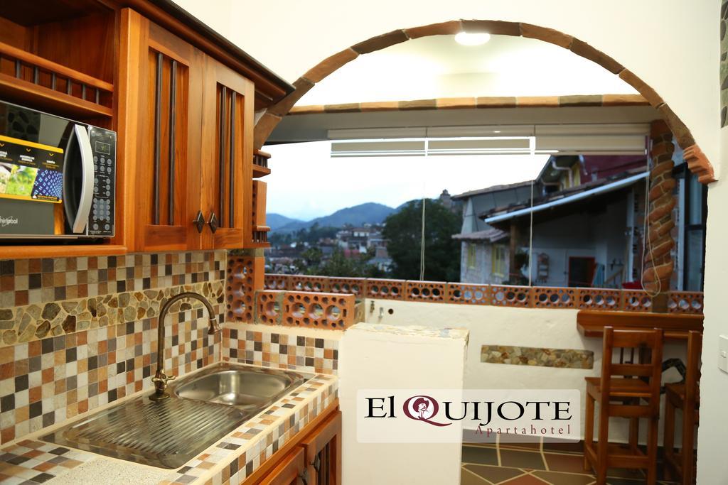 El Quijote Apartahotel Jericoc  Habitación foto